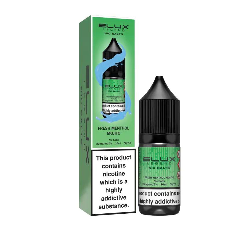 Product Image of Fresh Menthol Mojito Nic Salt E-Liquid by Elux Legend 10ml